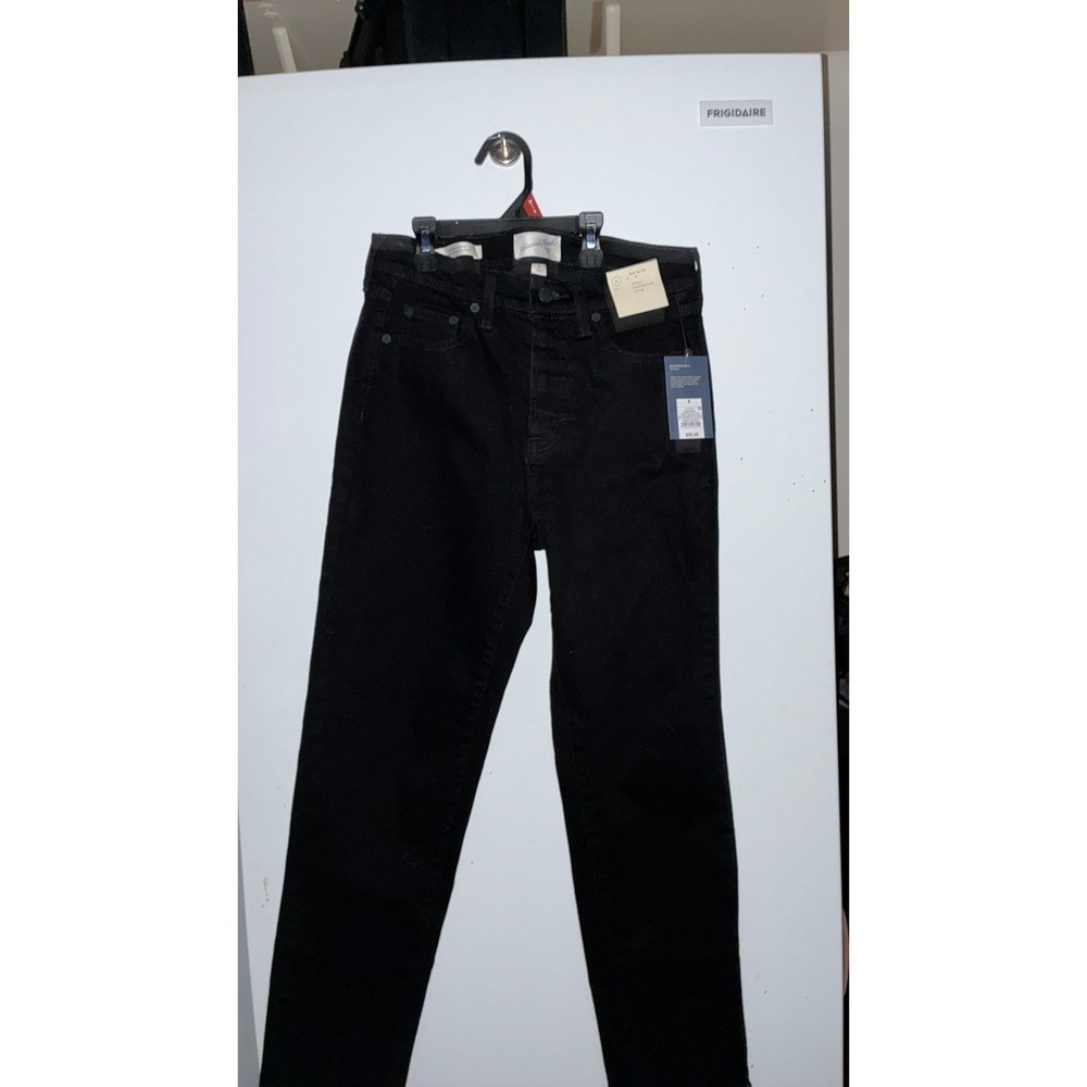 Universal Thread Women's Mid-Rise 80's Slim Fit Jeans - Black 6: Ankle Length